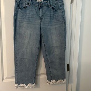 Lane Bryant capri jeans